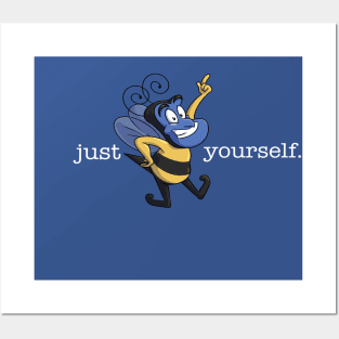 Bee Yourself Posters and Art